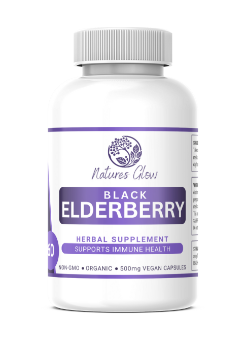 Black Elderberry Vegan Capsules